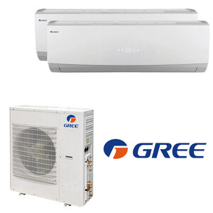 Мульти сплит-система Gree GWHD(18)NK6OO (LCLH) + GWH09QCXB-K6DNC2F/I * 2 шт